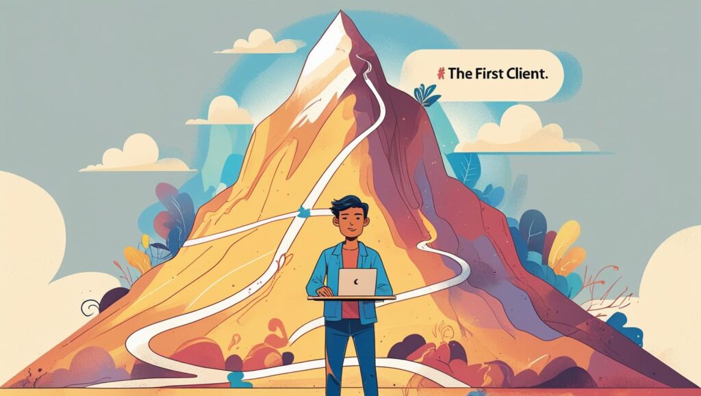 How to win your first client as a freelancer